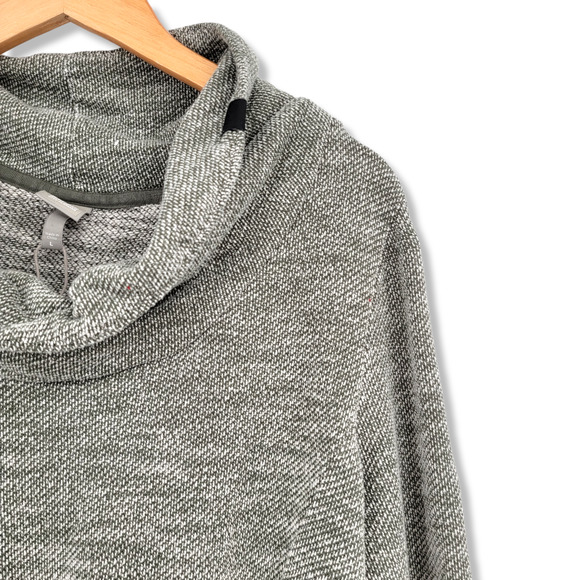 Bench Women's Breeze Overhead Space Dyed Cowl Neck Sweatshirt Size Large - Picture 4 of 13